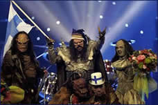 Finnish hard rock band Lordi