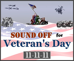 Sound Off for Veteran's Day Sound Off for Veteran's Day