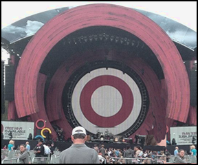 Global Citizen Concert stage